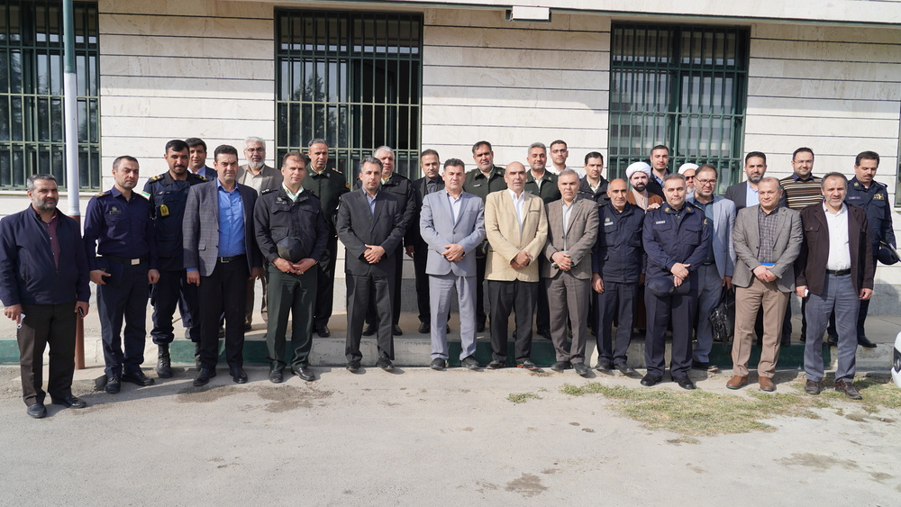 تکریم و معارفه فرماندهان یگان حفاظت زندان‌های آذربایجان غربی 