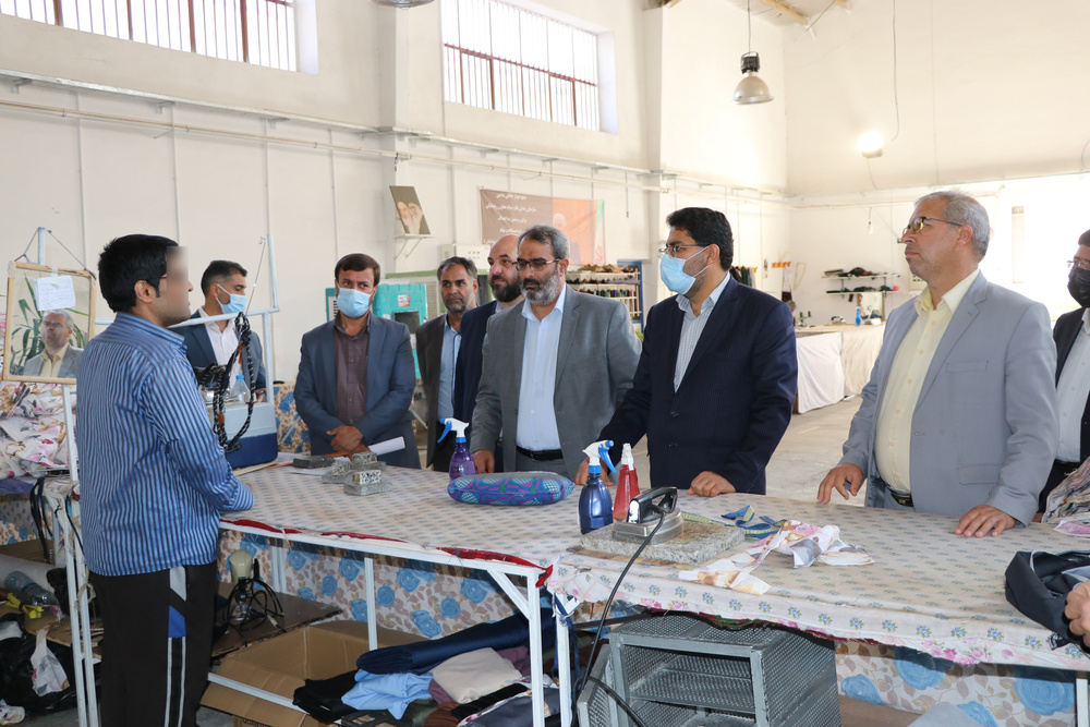 مدیرکل توسعه منابع وپشتیبانی سازمان زندان‌ها از زندان‌های خراسان جنوبی بازدید کرد