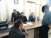 دیدار دادستان عمومی و انقلاب شهرستان دهاقان با محکومین در زندان شهرضا