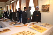 نمایشگاه صنایع دستی زندانیان شهرستان بابل در محل موزه این شهر برپا شد