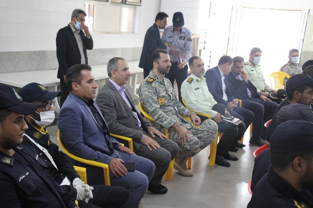 بازدید رئیس اداره سرمایه های انسانی سرباز ستاد کل نیروهای مسلح کشور از زندان مرکزی بوشهر
