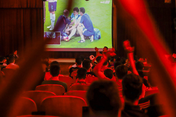 مددجویان کانون اصلاح‌وتربیتی به تماشای جام جهانی نشستند