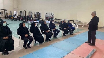 برگزاری مسابقات ورزشی کارکنان زن مراکز تامینی و تربیتی شهرستان زاهدان