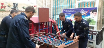 برگزاری مسابقات ورزشی پرسنل‌وظیفه زندان لنجان به مناسبت گرامیداشت هفته بسیج
