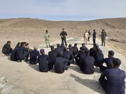 آموزش عملی استفاده از انواع سلاح در زندان رفسنجان