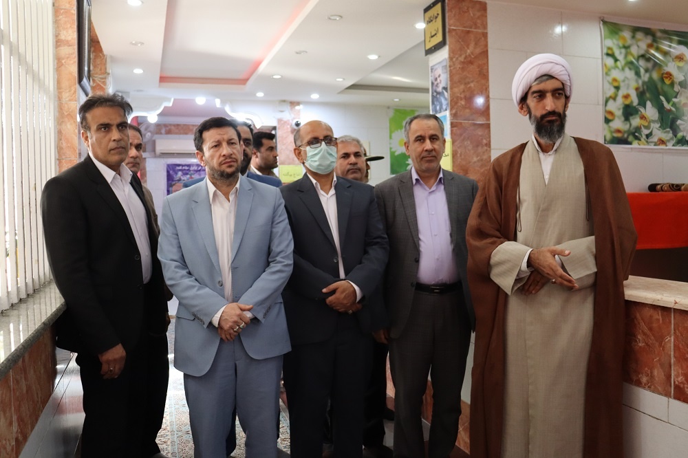 بازدید ۴ ساعته رئیس کل دادگستری استان بوشهر از کانون اصلاح و تربیت و زندان نظامیان استان به مناسبت هفته بسیج