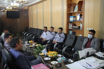 بازدید فرمانده تسلیحات یگان حفاظت سازمان زندان‌ها از زندان مرکزی بوشهر