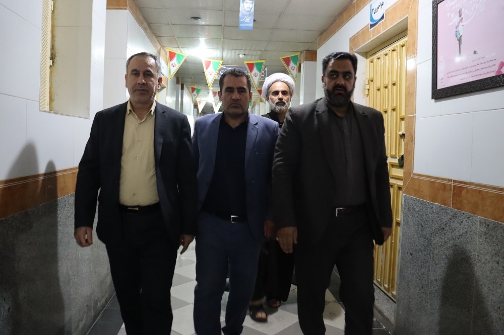 بازدید شبانه و سرزده مدیر کل زندان‌های استان بوشهر از زندان مرکزی