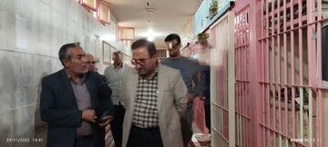 بازدید معاون اداری مالی زندان‌های استان اصفهان از زندان گلپایگان