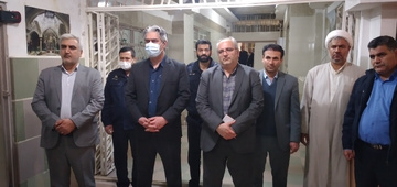 بازدید مدیرکل فرهنگی و تربیتی سازمان زندان های کشور و هیات همراه از زندان های استان همدان