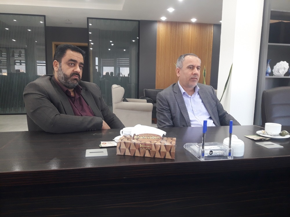 دیدار مدیرکل زندان‌های استان با نماینده وزیر ومدیرکل امور اقتصاد ودارایی استان بوشهر