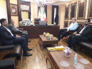 دیدار مدیرکل زندان‌های بوشهر با مدیرعامل بانک ملی استان