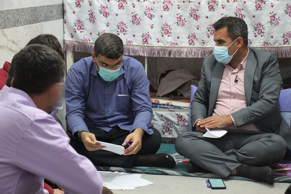 دیدار چهره به چهره رئیس زندان مرکزی بوشهر با مددجویان درتمام اندرزگاه ها