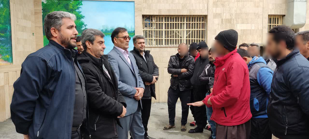 بازدید مدیرکل زندان‌های استان آذربایجان شرقی از زندان هشترود