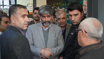 14 آذرماه رئیس کل ، دادستان ، مدیرکل زندانهای آذربایجان غربی در زندان بوکان