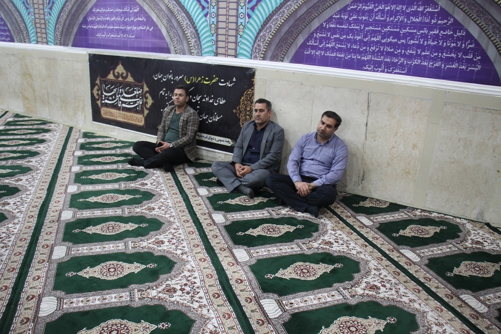 برگزاری مراسم شهادت حضرت فاطمه زهرا (س) در زندان مرکزی بوشهر