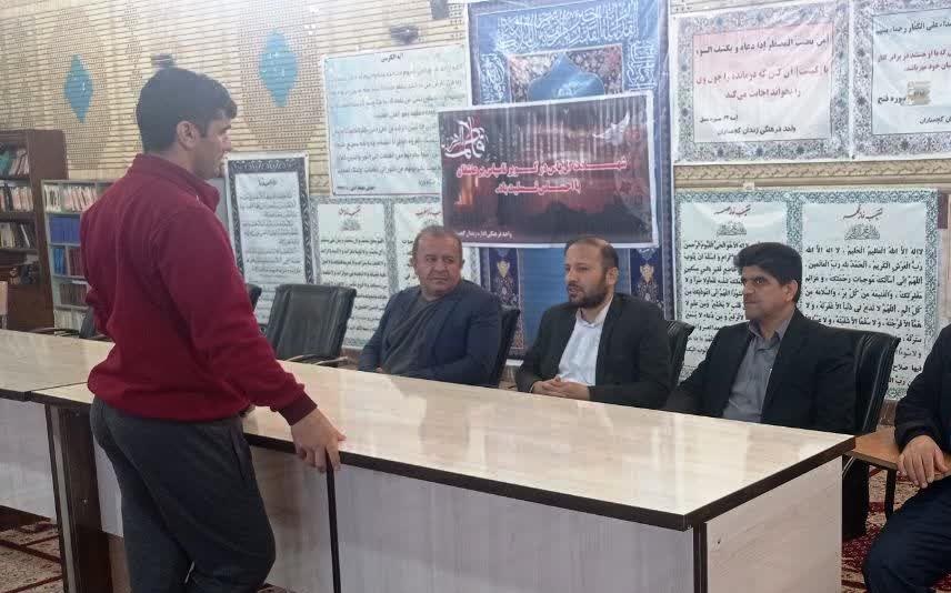 بررسی مطالبات زندانیان با حضور دادستان شهرستان باشت