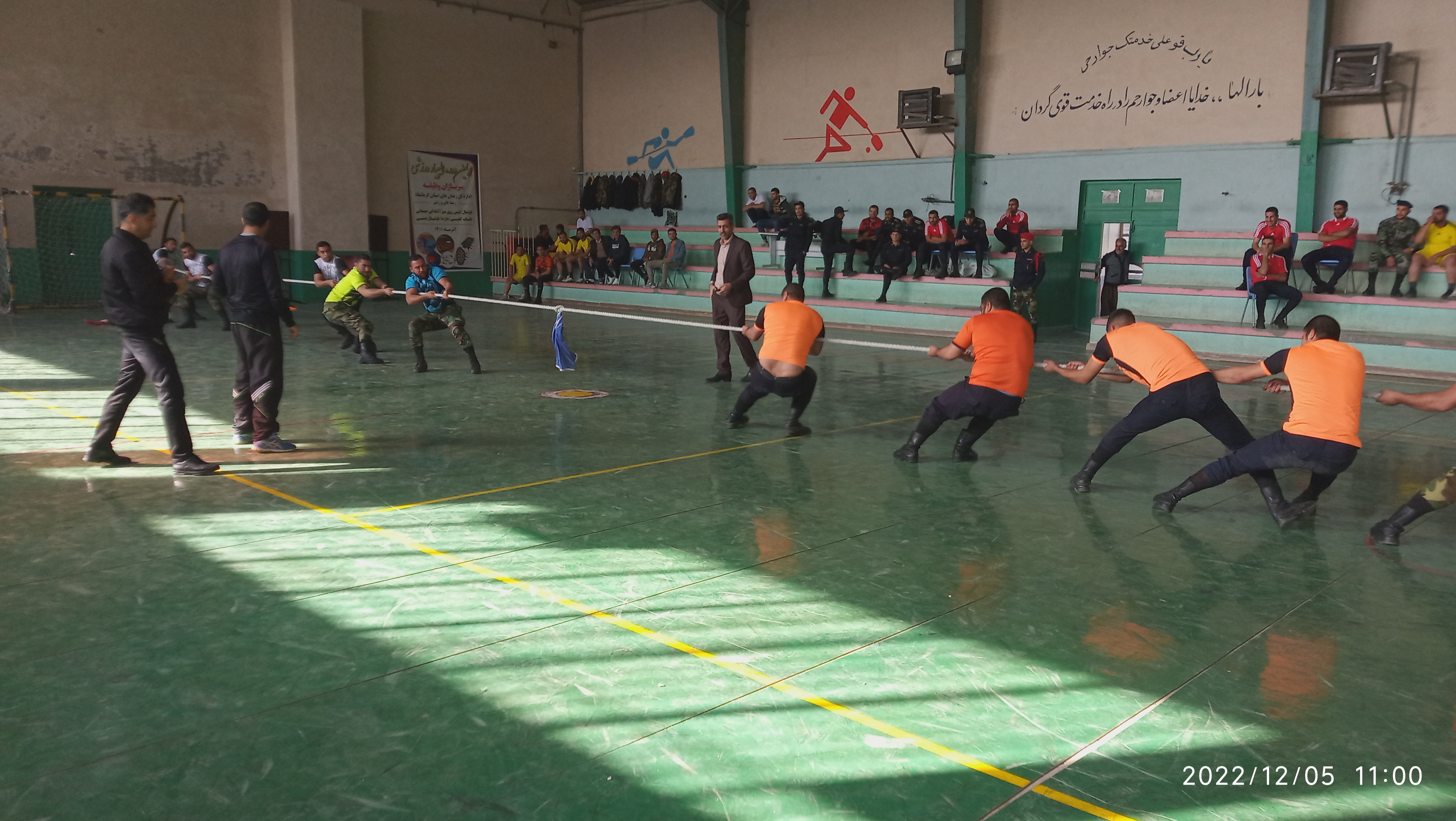 اولین دوره المپیاد ورزشی سربازان وظیفه زندانهای استان کرمانشاه برگزار شد