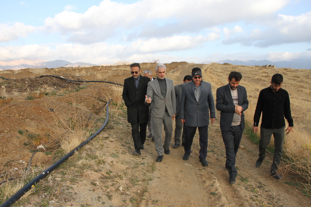 بازدید مدیرکل زندان‌های کردستان از پروژه‌های زندان باز سنندج