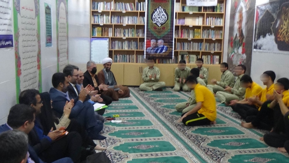 بازدید معاون اداره کل امور زنان و خانواده قوه قضائیه از کانون اصلاح و تربیت بوشهر