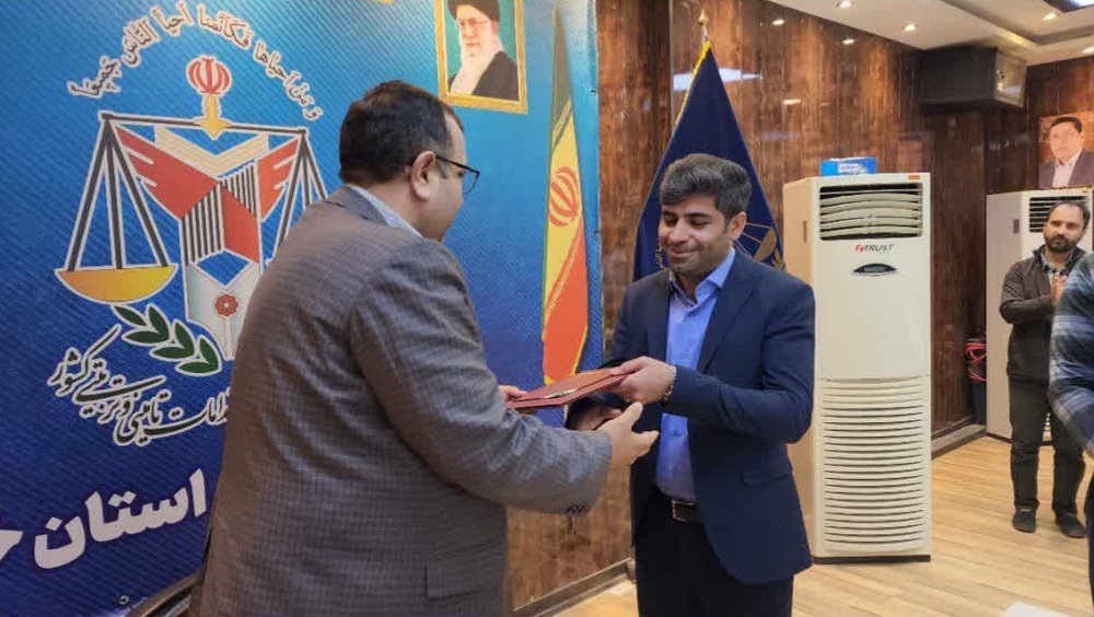  مسئول جدید دفتر روابط عمومی اداره کل زندانهای خوزستان معرفی و مشغول به کار شد