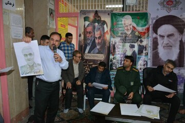 برگزاری جلسه‌ای پیرامون «مکتب حاج قاسم» ویژه زندانیان اردوگاه حرفه‌آموزی و کاردرمانی اصفهان 