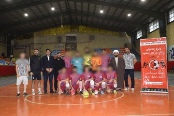 برگزاری سومین جشنواره ورزشی یلدا در زندان مرکزی مشهد