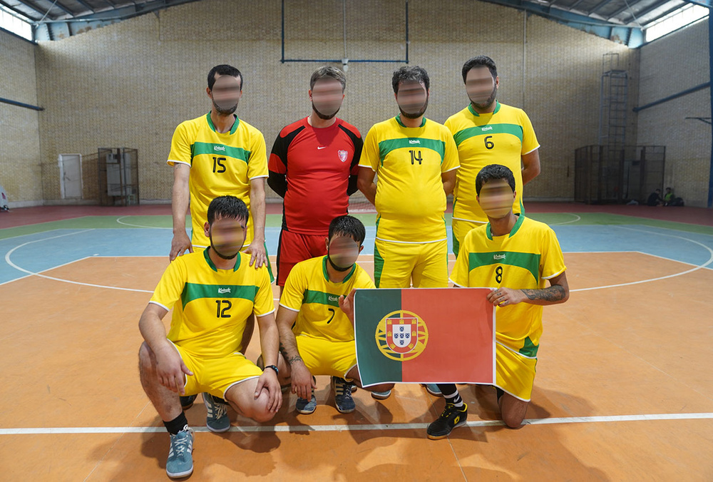 تیم فوتبال پرتغال (بازداشتگاه ساحلی) قهرمان جام‌جهانی زندانیان قم
