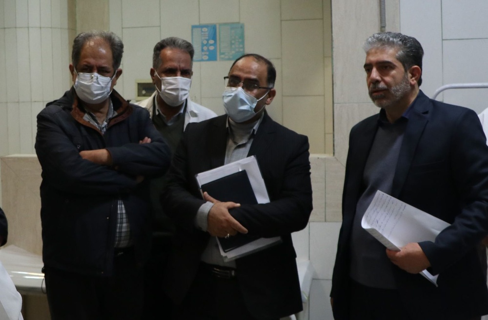 بازدید مدیرکل بهداشت و درمان سازمان زندان‌ها از زندان‌های استان اصفهان 