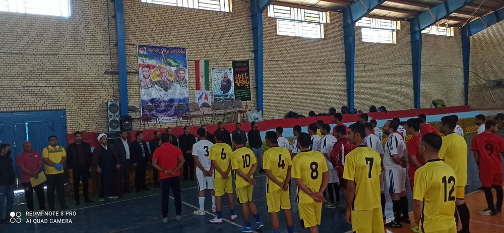 مسابقات ورزشی سربازان وظیفه چهار زندان فارس برگزار شد