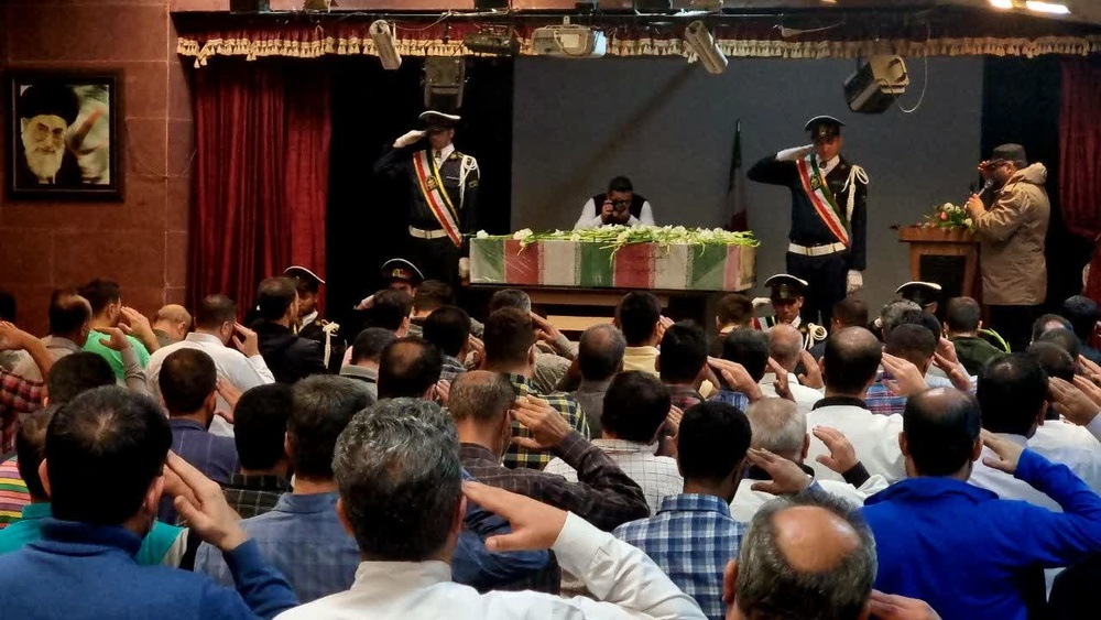 زندان های شیراز میزبان پیکر پاک شهید گمنام شدند
