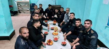 آئین شب یلدای سربازان وظیفه در زندان‌های کهگیلویه وبویراحمد