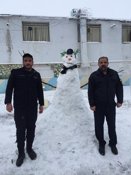 برپایی جشن شروع زمستان در زندان مرکزی اراک