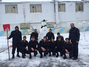 برپایی جشن شروع زمستان در زندان مرکزی اراک