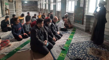 مراسم زیارت عاشورا در کانون اصلاح و تربیت تهران برگزار شد