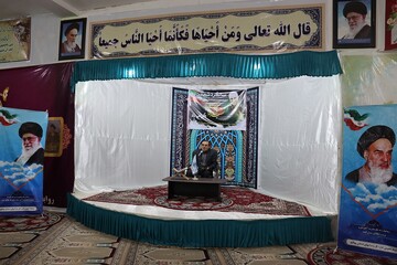 مراسم گرامیداشت سالگرد شهادت سردار دل‌ها با حضور زندانیان زندان دشتستان 