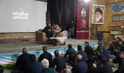 مراسم روضه‌خوانی حضرت ام‌البنین(س) با مداحی حاج حیدر خمسه در زندان مرکزی کرمانشاه