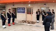 آیین افتتاح آسایشگاه و سالن‌غذاخوری پرسنل وظیفه زندان دامغان