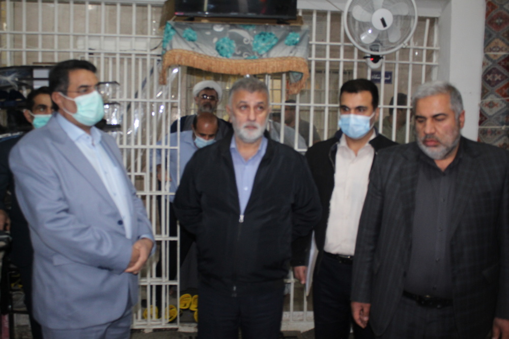 بازدید مدیرکل زندانهای استان مازندران از زندان های نور و نوشهر