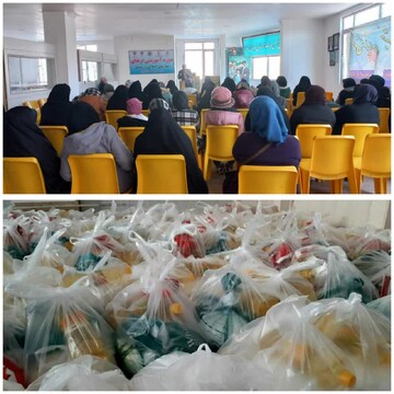 توزیع ۳۰۰ بسته معیشتی در سالروز ولادت حضرت زهرا(س) میان خانواده‌های زندانیان نیشابور