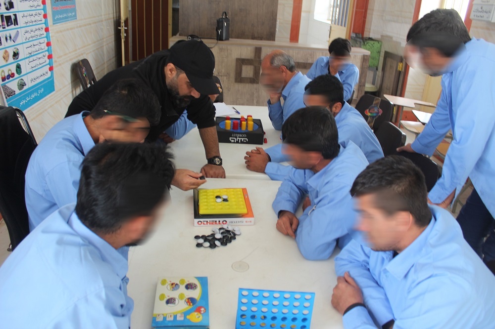 اولین جشنواره استانی بازیهای فکری در بین مددجویان زندان دشتی برگزار گردید