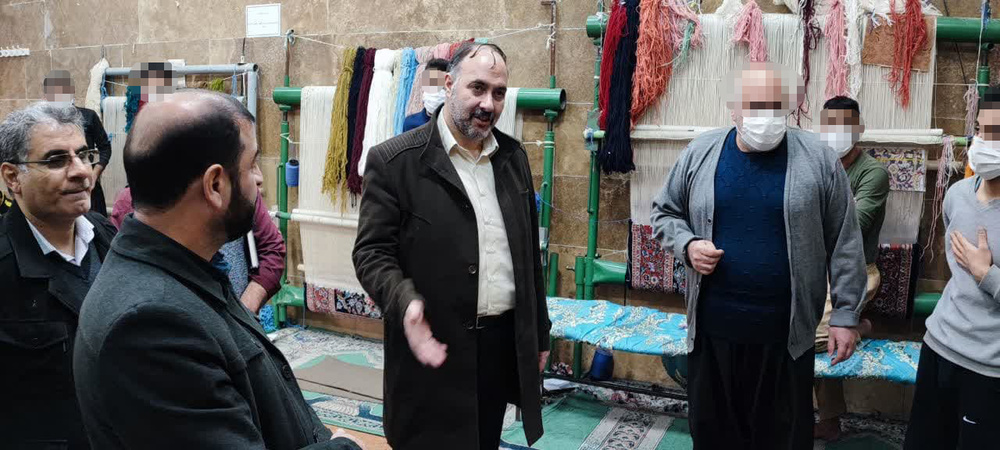 بازدید مدیر کل زندانهای استان مرکزی از زندان محلات