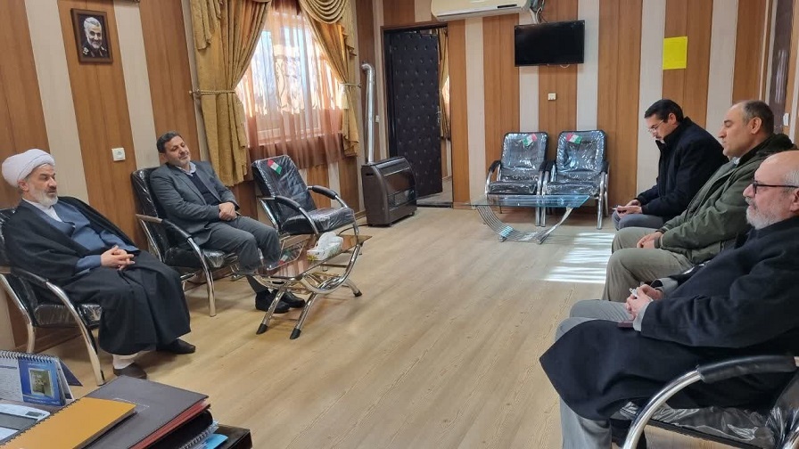  دیدار مدیرعامل ستاد دیه کشور با مدیرکل زندان‌ها و مقامات قضایی خراسان شمالی