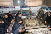 نشست صمیمی مدیرکل زندان‌های زنجان با سربازان وظیفه زندان ابهر