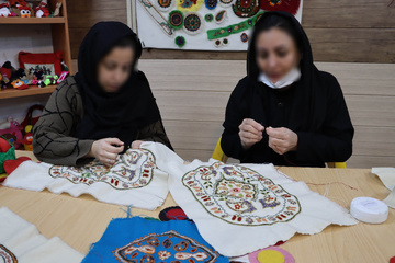 کار و هنر در ندامتگاه زنان استان تهران
