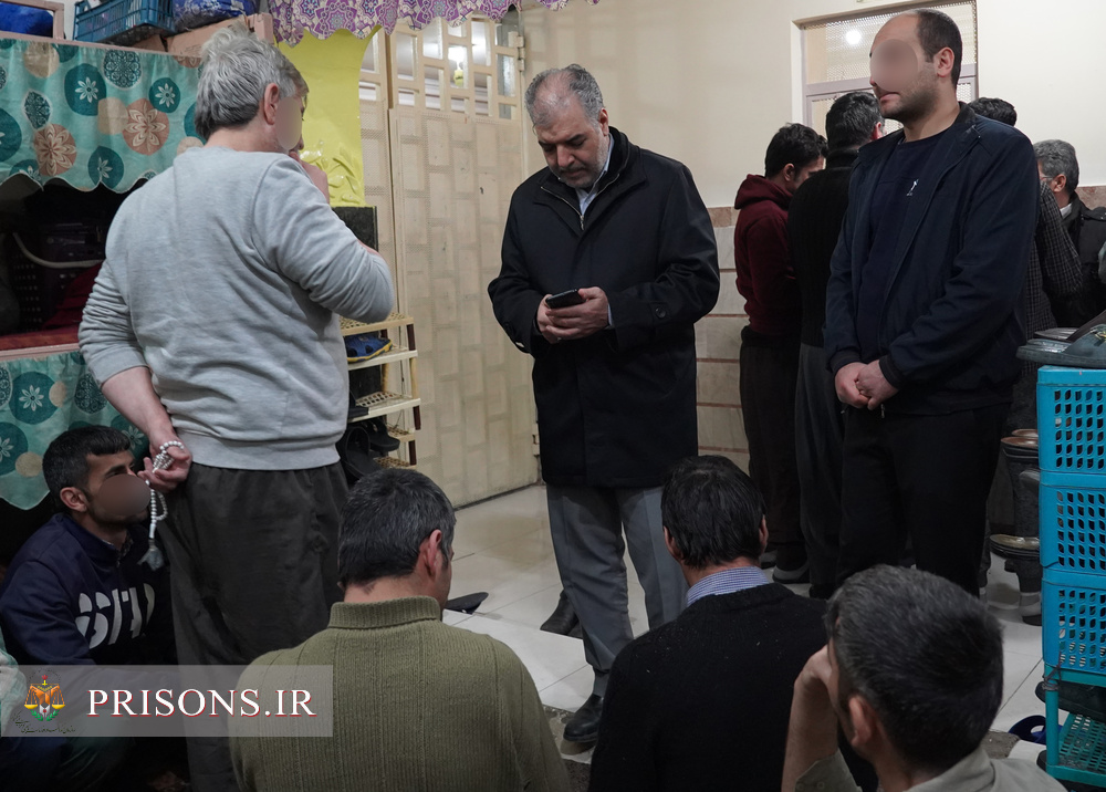 مدیرکل زندان‌های آذربایجان غربی از زندان خوی بازدید کرد/ مددجویان در امان از حواشی زلزله