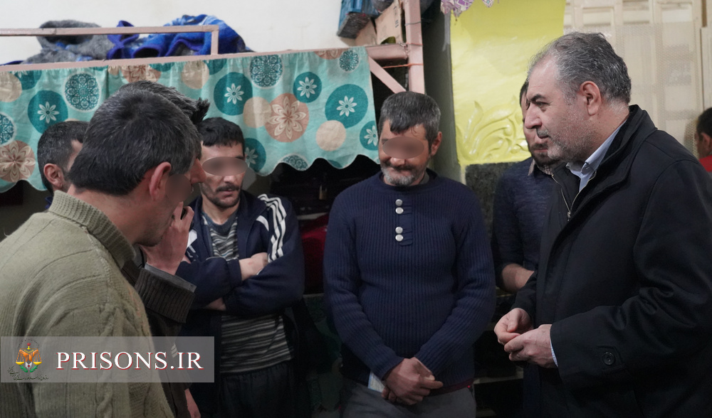مدیرکل زندان‌های آذربایجان غربی از زندان خوی بازدید کرد/ مددجویان در امان از حواشی زلزله