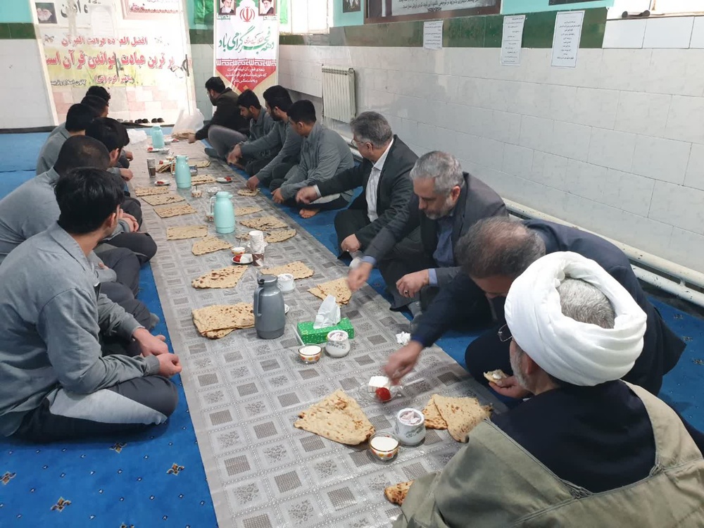 دیدار مدیرکل زندانهای استان قزوین با مددجویان کانون اصلاح وتربیت