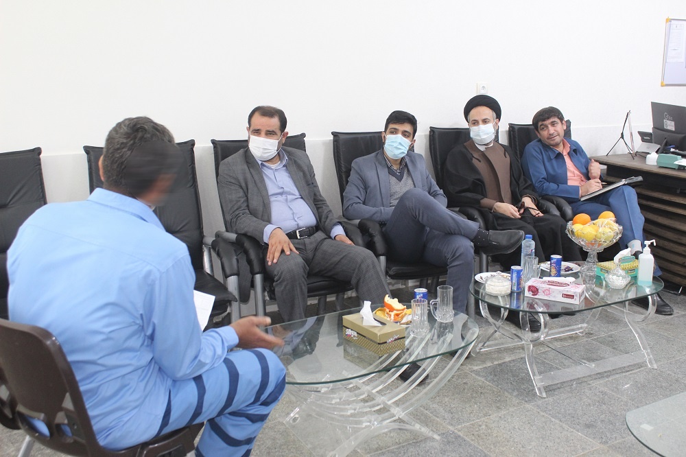 همایش قضات شهرستان‌های استان بوشهر در زندان شهرستان دشتی