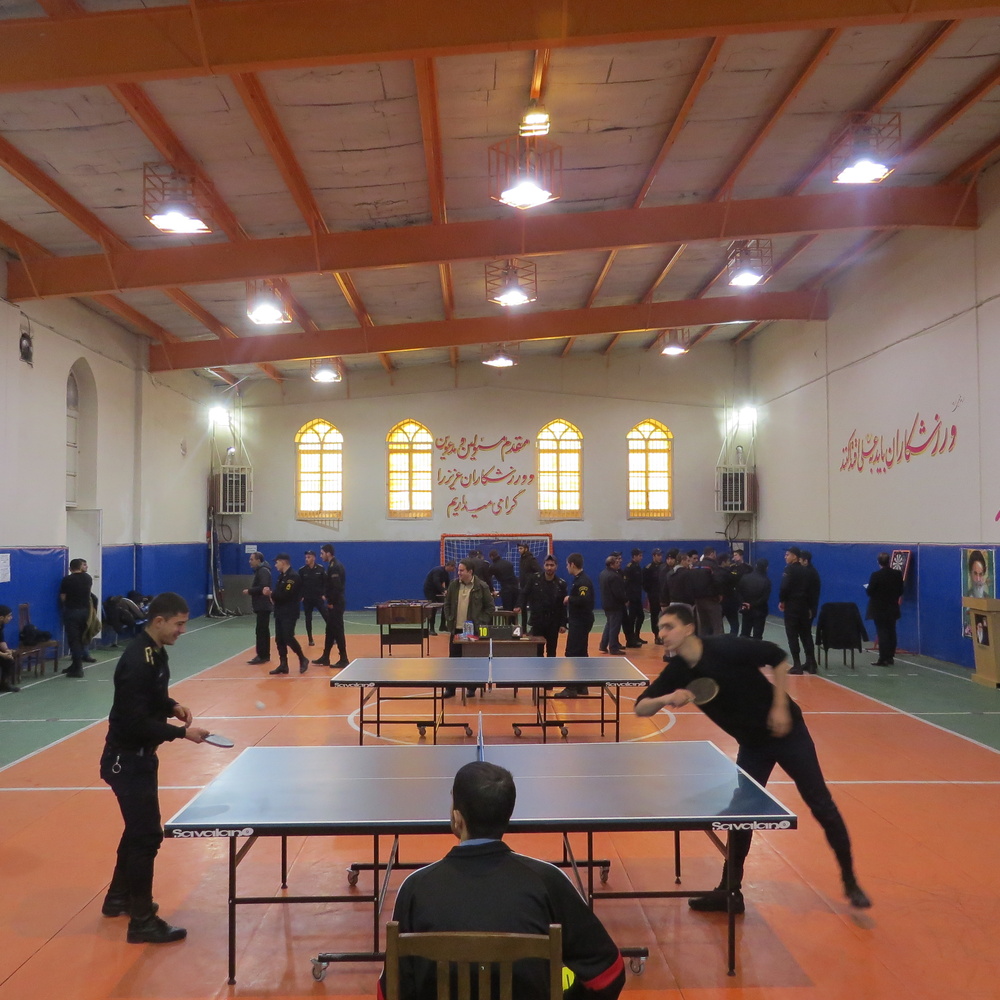 برگزاری مسابقات ورزشی بین سربازان وظیفه اداره کل زندانهای آذربایجان شرقی